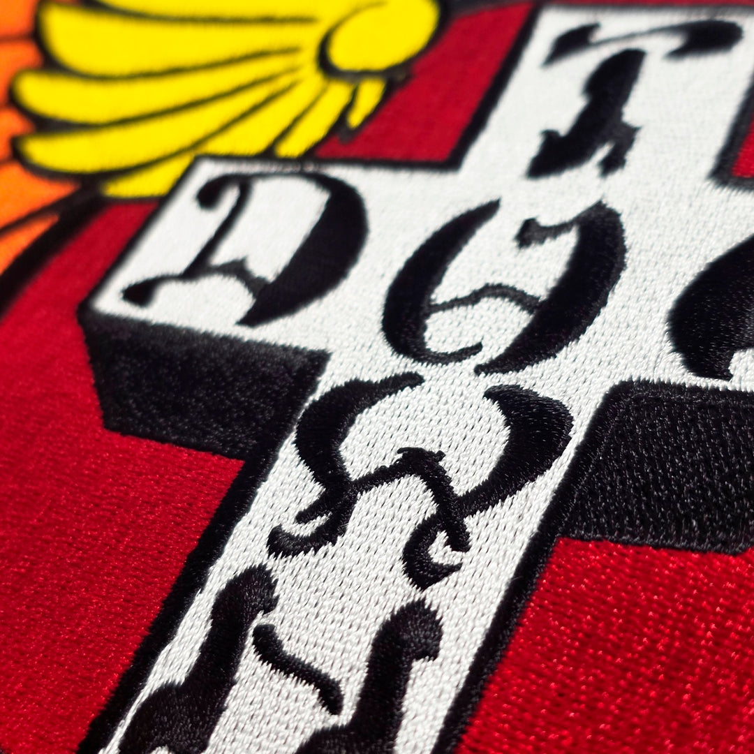 Dogtown Embroidered Patch Wings 30cm スケートボード スケボー パッチ ワッペン