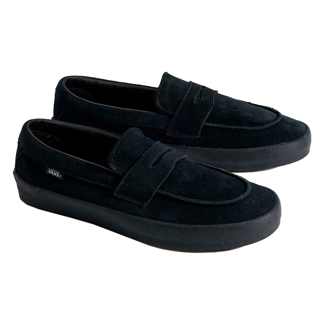 VANS SKATE LOAFER SUEDE スケート ローファー スエード BLACK/BLACK