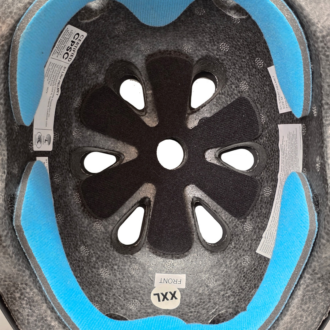 S1 LIFER HELMET SIZING LINER BLUE XXLサイズ 4mm スケートボード スケボー ヘルメット ライナー
