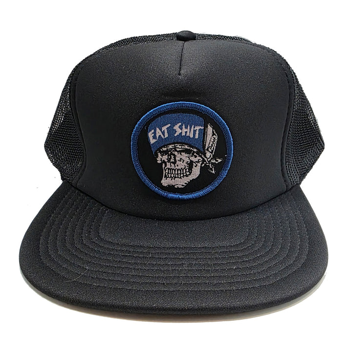 SUICIDAL SKATES EAT SHIT PATCH MESH HAT BLACK スケートボード スケボー キャップ メンズ アパレル 帽子