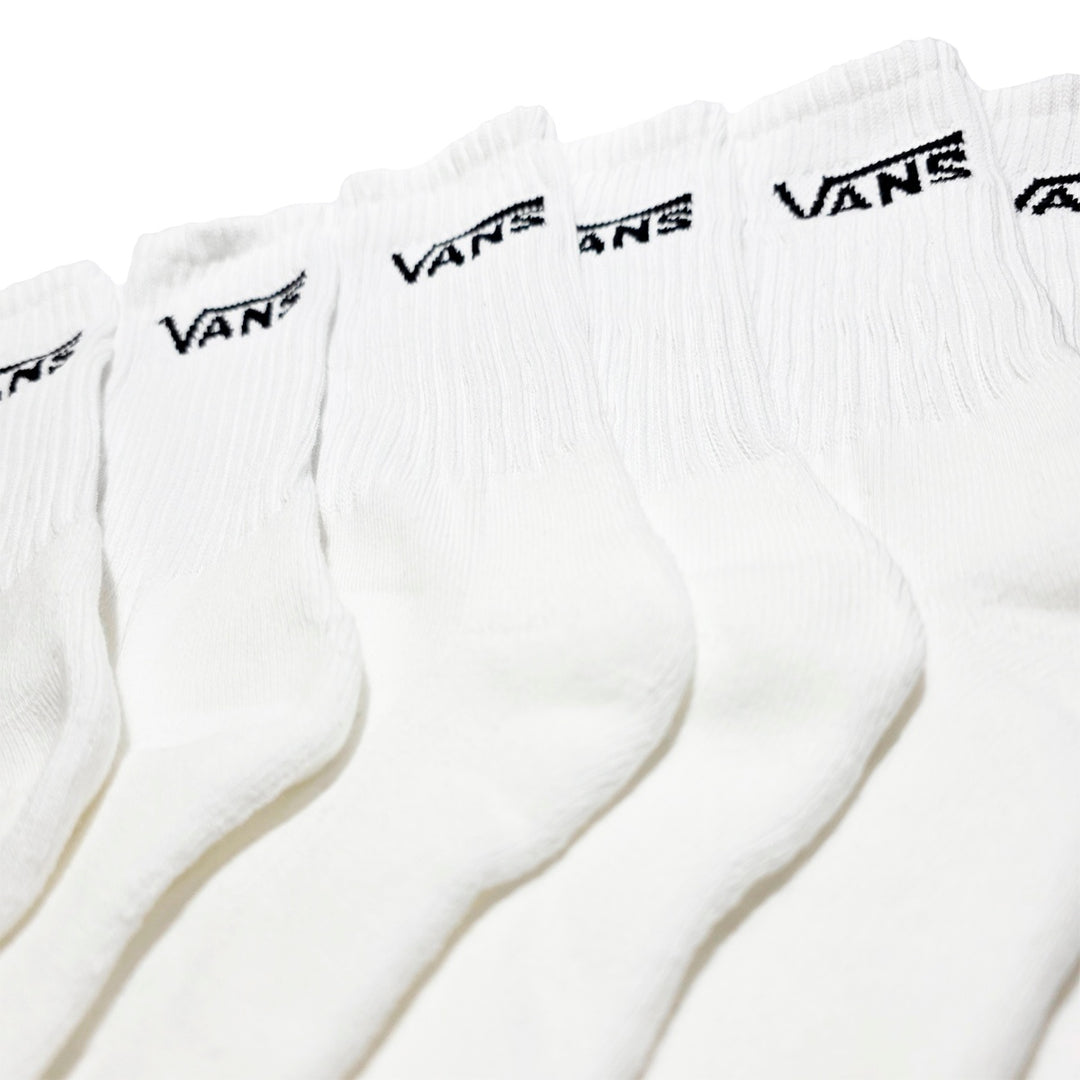 CLASSIC CREW WHITE (3PK) スケートボード スケボー キャップ メンズ クルーソックス 靴下 ソックス