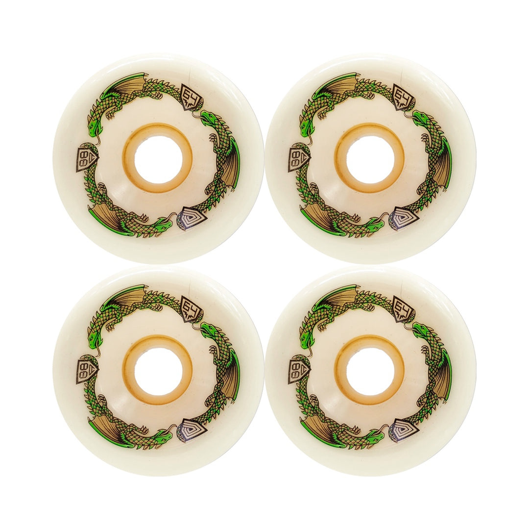 POWELL PERALTA DRAGON FORMULA GREEN 64mm×40mm 88A スケートボード スケボー ウィール