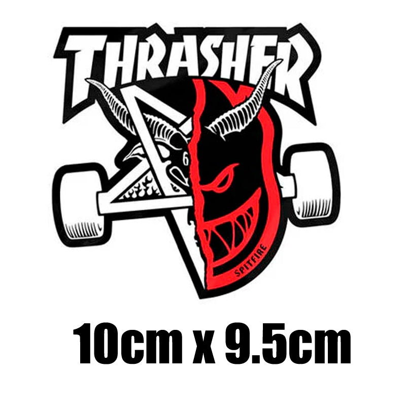 THRASHER × SPITFIRE STICKER 5PACK