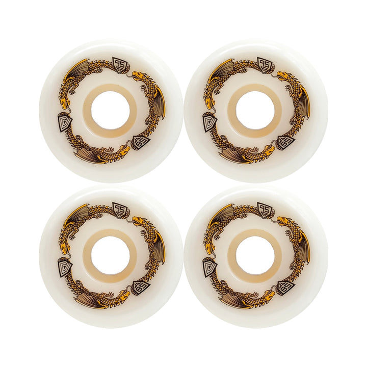 POWELL DRAGON FORMULA YELLOW 58mm×33mm 95A