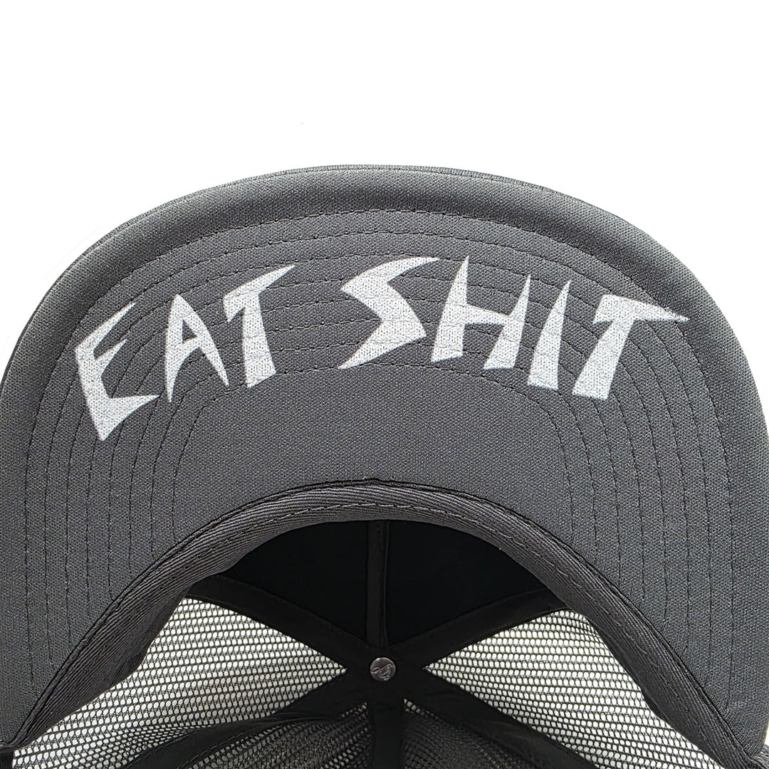 SUICIDAL SKATES EAT SHIT PATCH MESH HAT CHARCOAL スケートボード スケボー キャップ メンズ アパレル 帽子