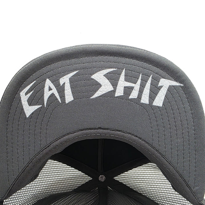 SUICIDAL SKATES EAT SHIT PATCH MESH HAT CHARCOAL スケートボード スケボー キャップ メンズ アパレル 帽子