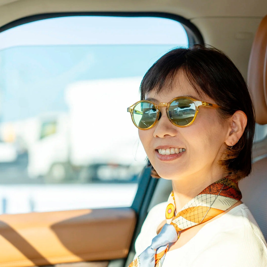 PORTO Clear Honey Gloss x Opal Green WP 激撥水偏光レンズ vidg00527