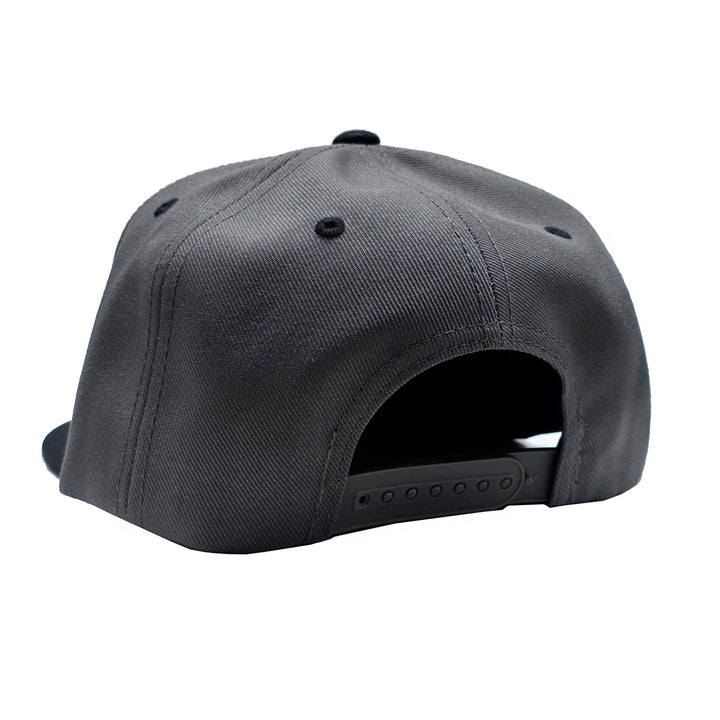 DOG TOWN CROSS LETTER SNAPBACK CHARCOAL GREY/BLACK