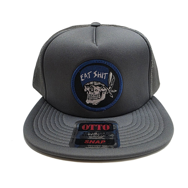 SUICIDAL SKATES EAT SHIT PATCH MESH HAT CHARCOAL スケートボード スケボー キャップ メンズ アパレル 帽子