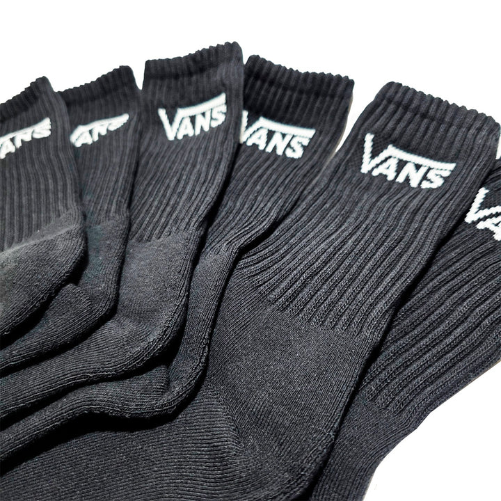 CLASSIC CREW BLACK (3PK) スケートボード スケボー キャップ メンズ クルーソックス 靴下 ソックス