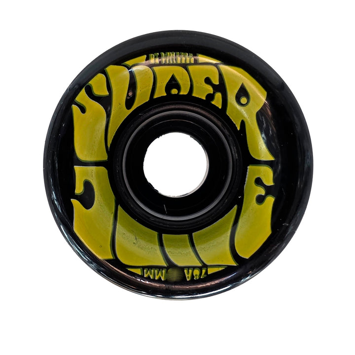 OJ SUPER JUICE BLACK / YELLOW 60mm 78a スケートボード スケボー ウィール