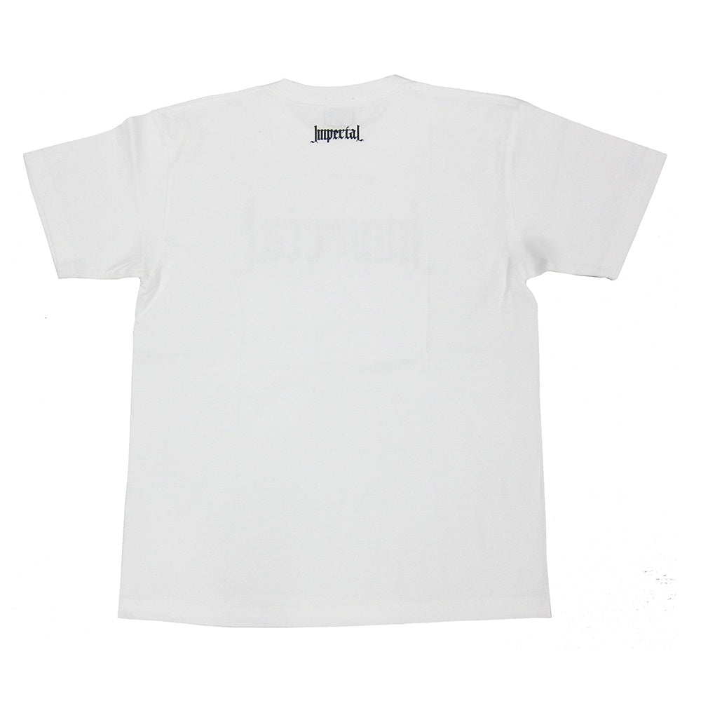 IMPERIAL LOGO TEE WHITE (Mサイズ)