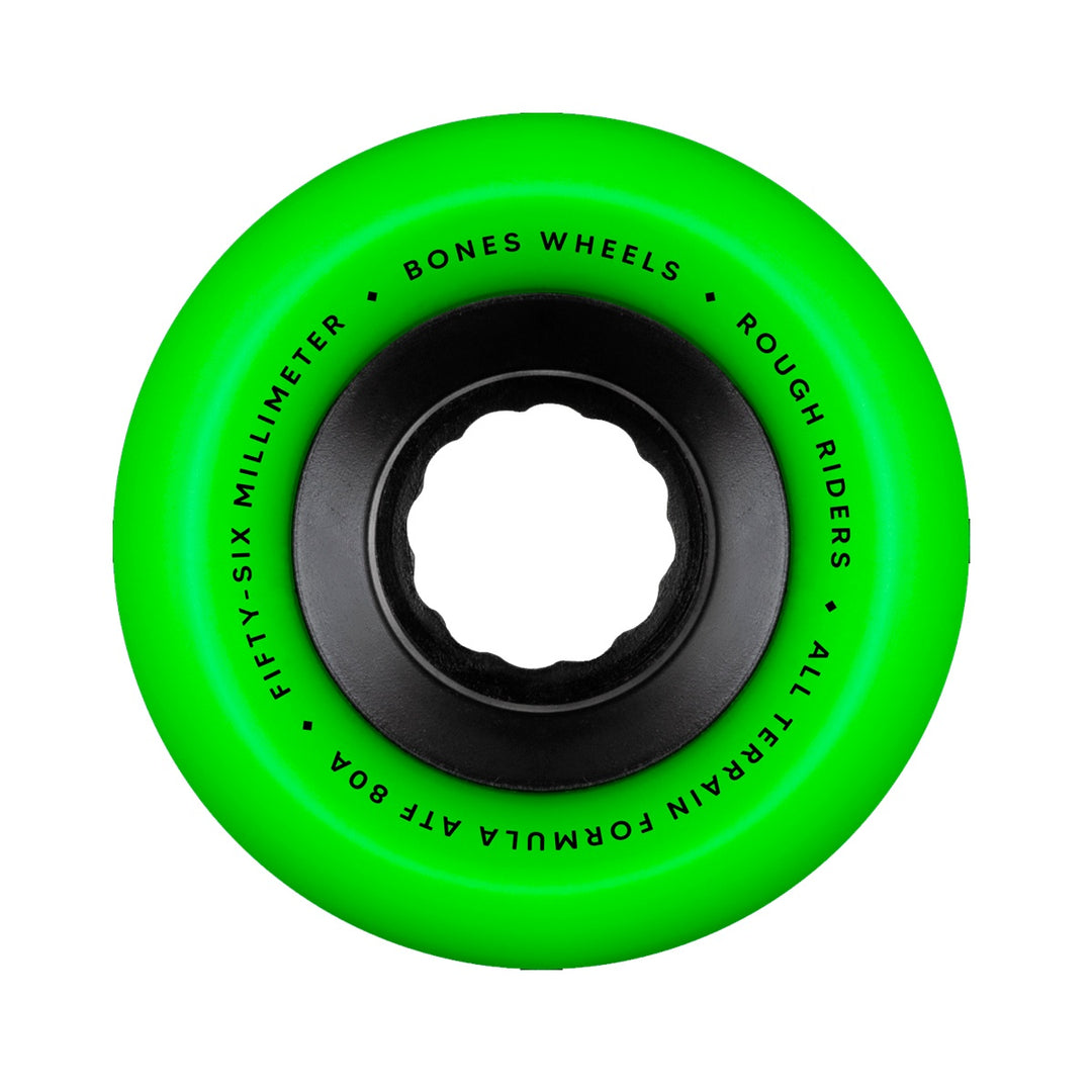 ATF ALL TERRAIN FORMURA ROUGH RIDERS GREEN 56mm 80A スケートボード スケボー ウィール