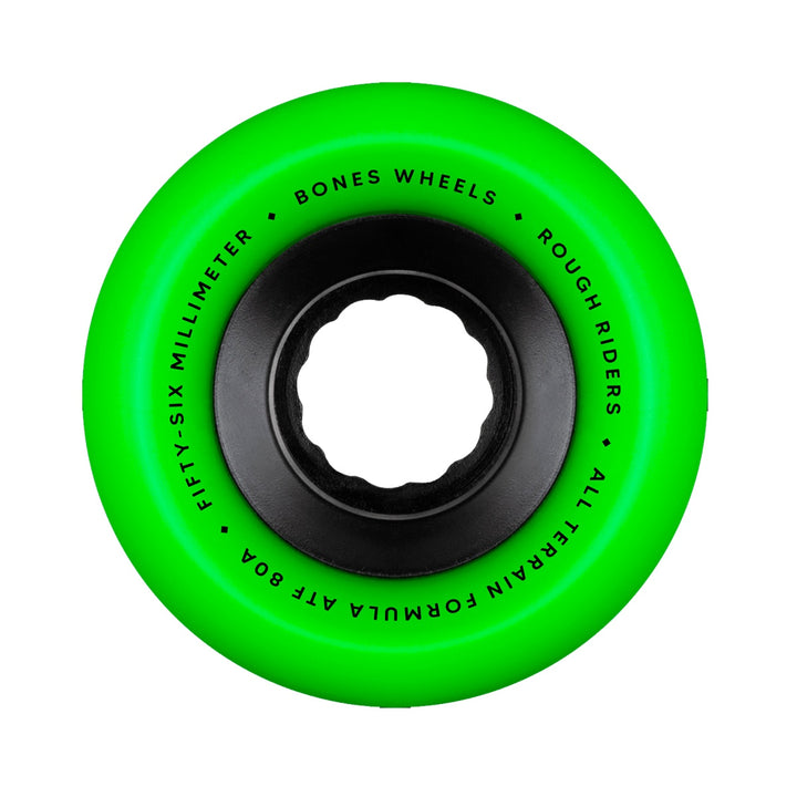 ATF ALL TERRAIN FORMURA ROUGH RIDERS GREEN 56mm 80A スケートボード スケボー ウィール