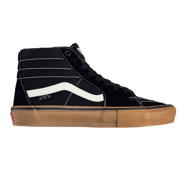 VANS SKATE SK8 HI (スケートハイ) BLACK/GUM/WHITE スケートボード スケボー シューズ スケシュー スニーカー 靴 メンズ