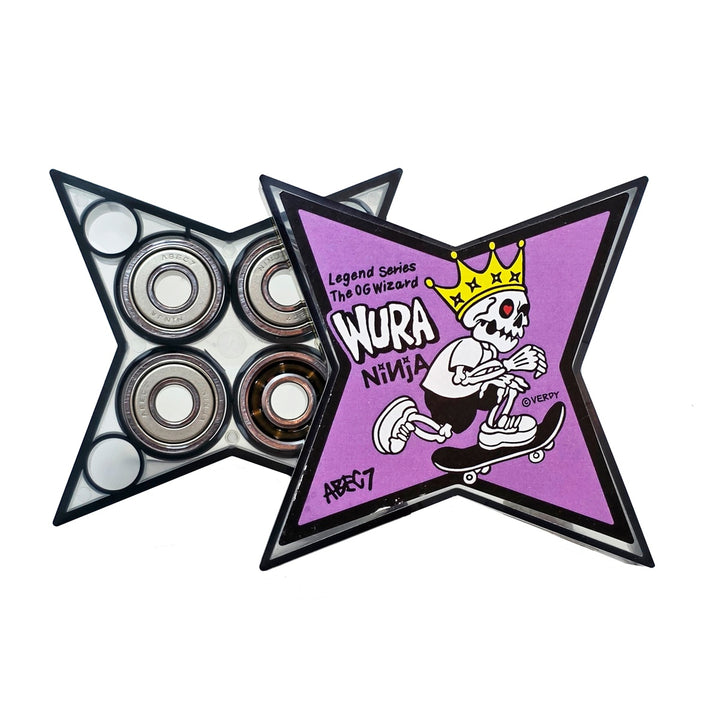 WURA MODEL ABEC7 スケートボード ケートボード スケボー ベアリング オイルタイプ メンテナンス
