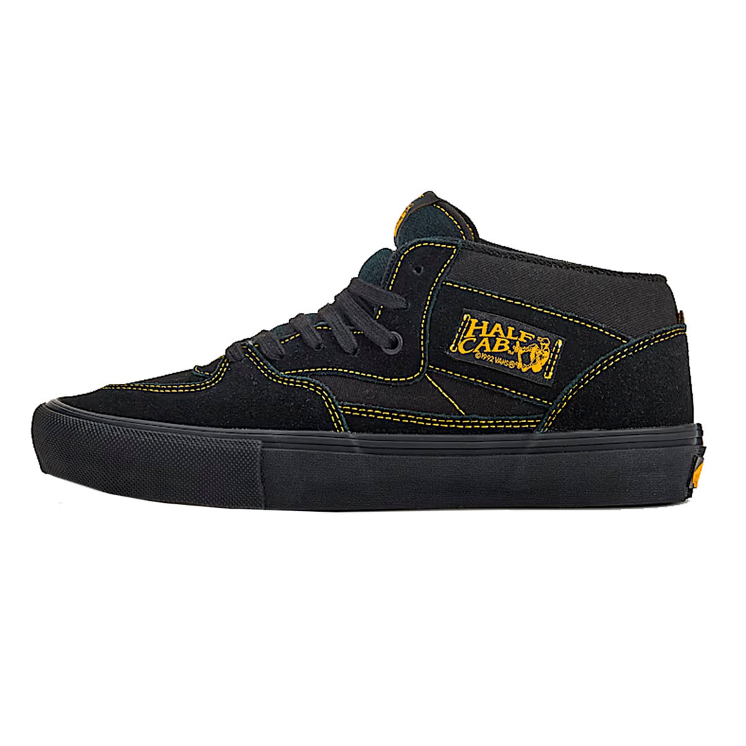 VANS SKATE HALF CAB ハーフキャブ BLACK/MUSTARD