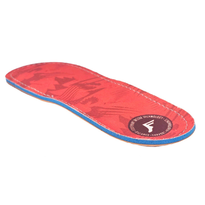 KINGFOAM ORTHOTICS INSOLES ORANGE CAMO 5mm (22.0cm/22.5cm) スケートボード スケボー インソール 中敷き