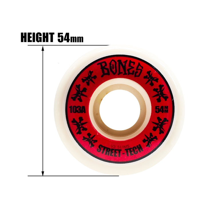 STF STREET TECH FORMULA SLIMS V3 54mm 103A スケートボード スケボー ウィール
