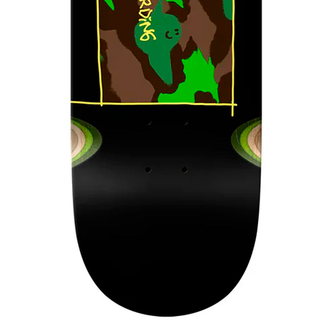 TEAM CAMO BLACK 8.25 スケートボード スケボー デッキ