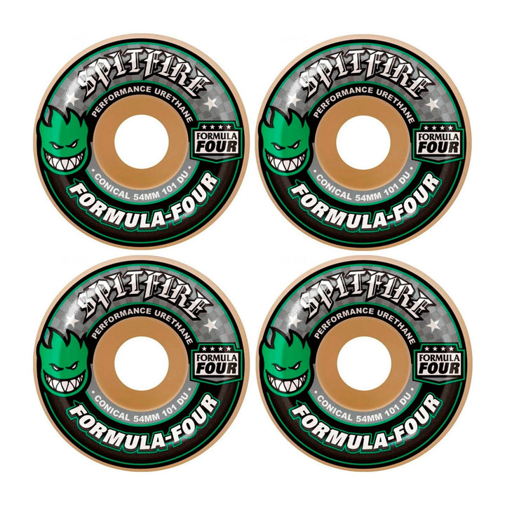 F4 101 DURO CONICAL GREEN PRINT 54mm U2727-C01S01