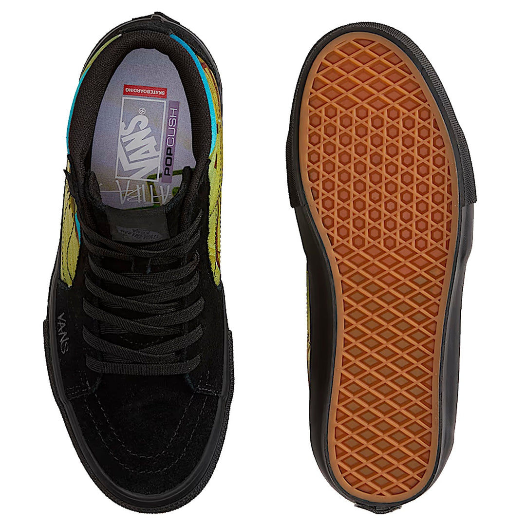 VANS SKATE SK8 HI Atiba (スケートハイ) BLACK/MULTI