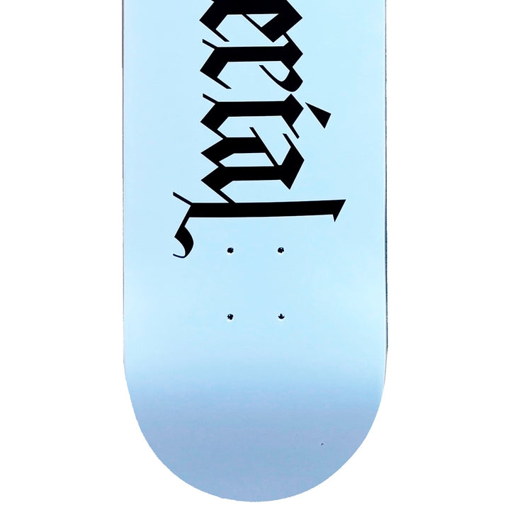 TEAM LOGO WHITE FLAT 8.0 スケートボード スケボー デッキ