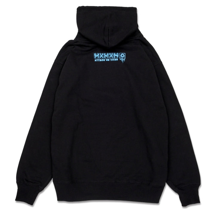 MOSH x 進撃の巨人 EREN HOODIE (BLACK) Lサイズ
