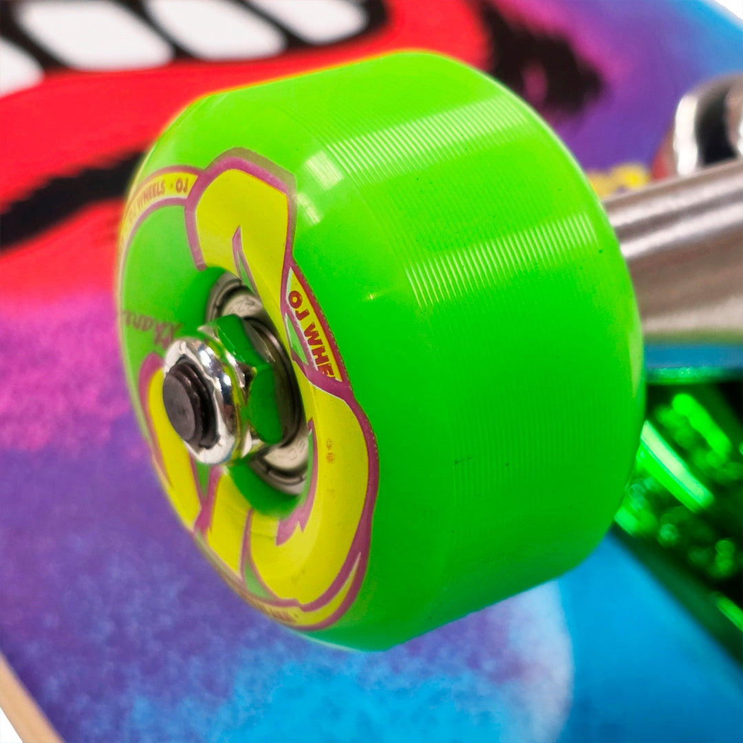 BIG MOUTH FULL TIEDYE 8.0 スケートボード スケボー コンプリート セット 完成品