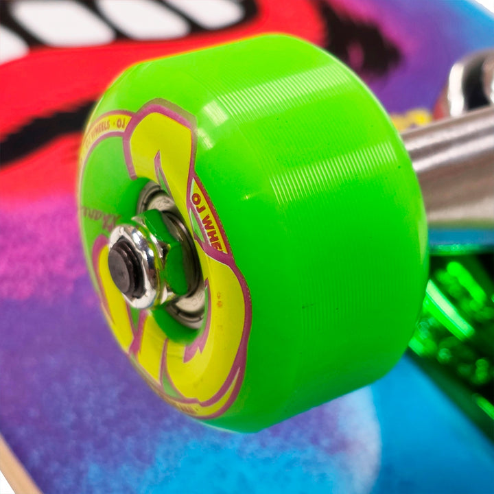 BIG MOUTH FULL TIEDYE 8.0 スケートボード スケボー コンプリート セット 完成品