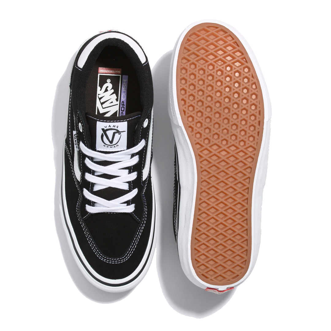 VANS SKATE ROWAN ローワン BLACK/TRUE WHITE