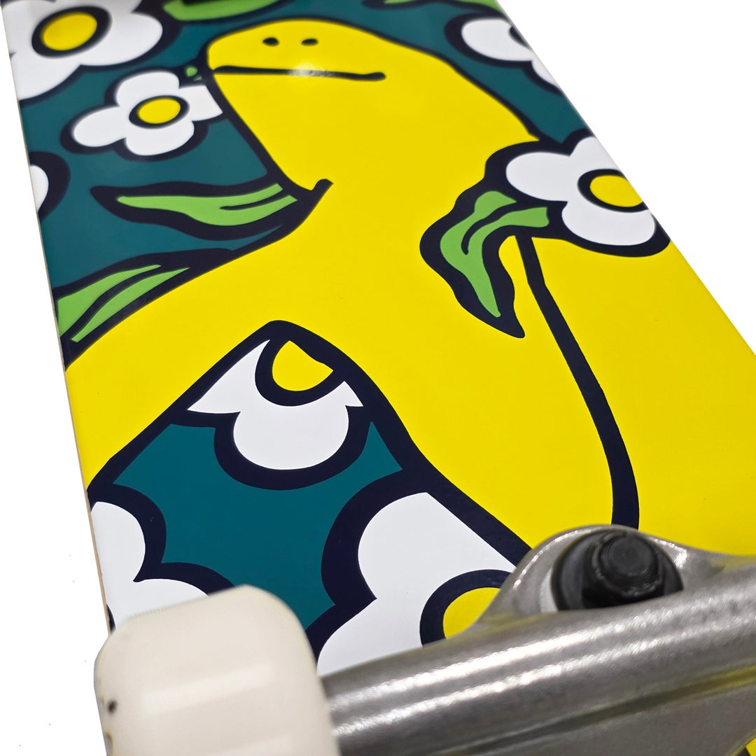 SHMOO VIBES TEAL 7.3 キッズサイズ スケートボード スケボー コンプリート 完成組立品 セット