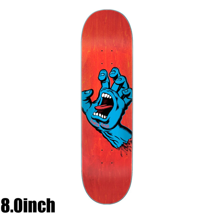 SCREAMING HAND 8.0 (RED)