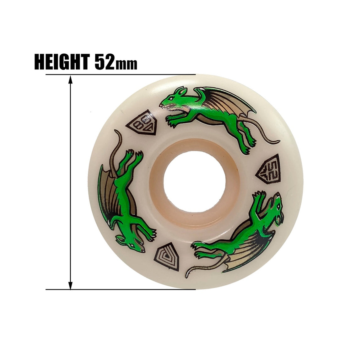 POWELL PERALTA DRAGON FORMULA NANO RAT AV4 52x34MM 88A スケートボード スケボー ウィール
