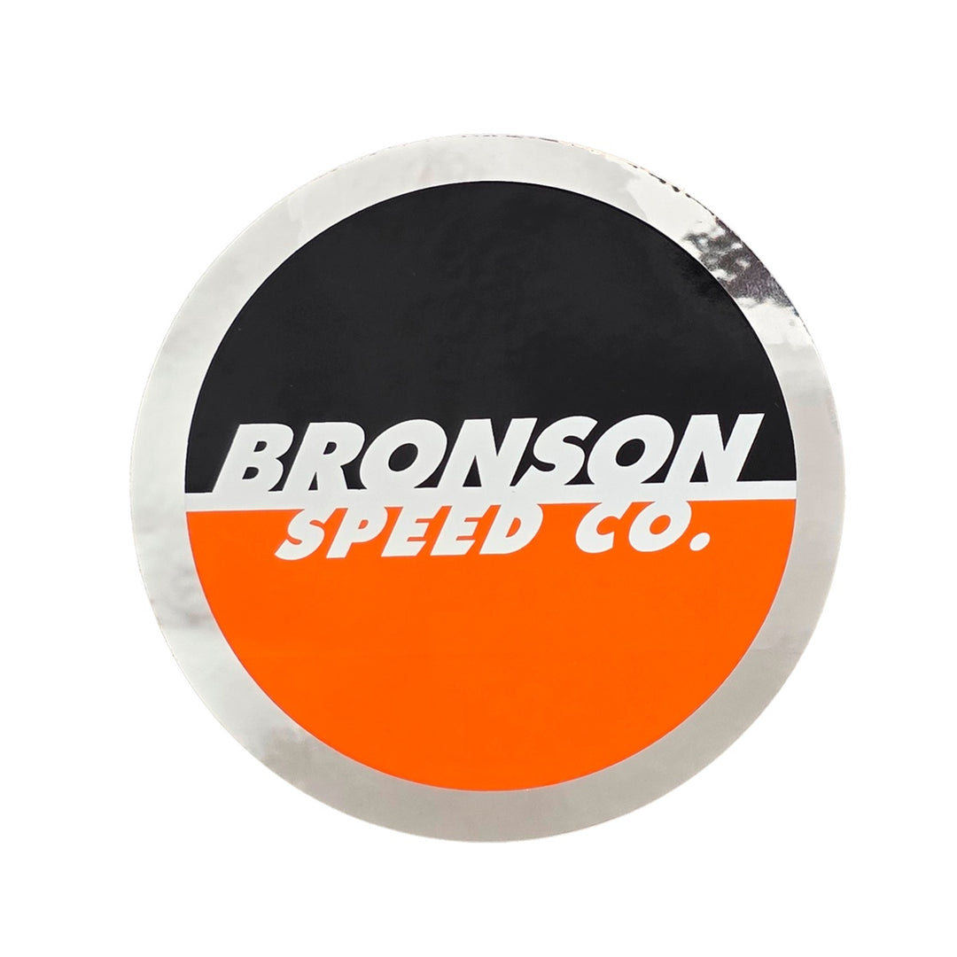 BRONSON SPOT LOGO SILVER FOIL 4 BLACK/ORANGE/SILVER