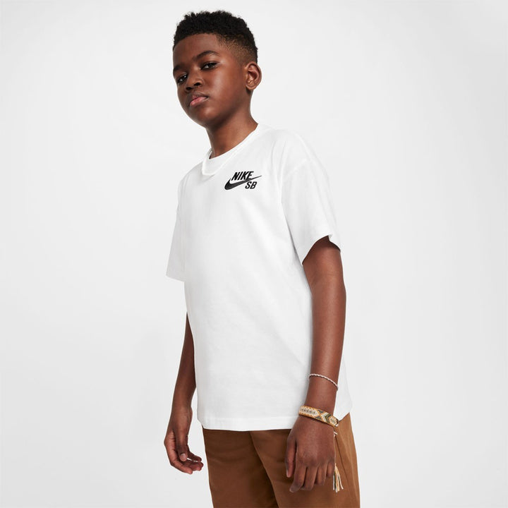 YOUTH FED AGN Tシャツ (WHITE) HF0329-100 130サイズ(XS)