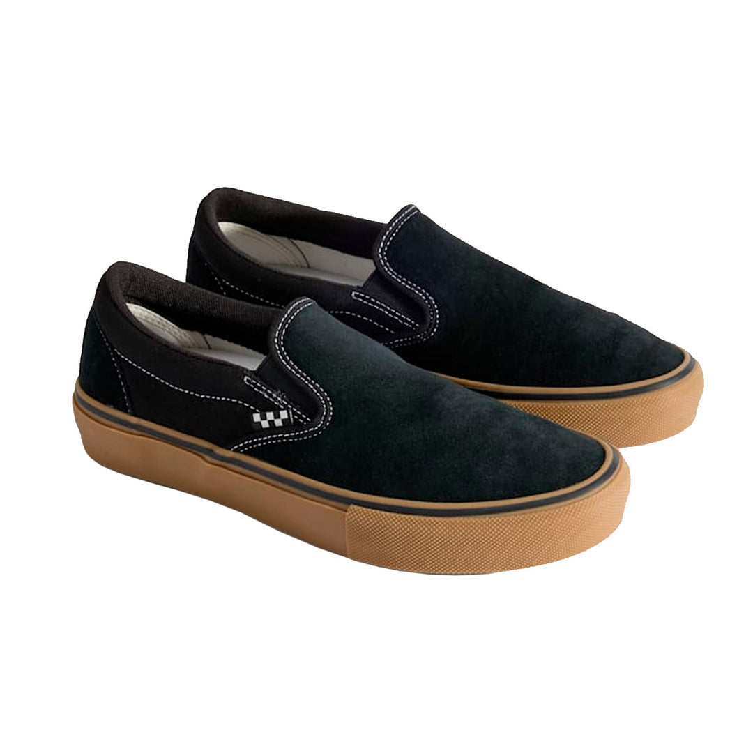 VANS SKATE SLIP-ON スリッポン BLACK/GUM/WHITE
