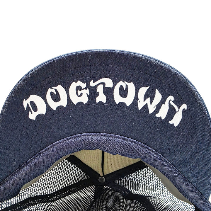 CROSS LETTER FLIP MESH HAT NAVY スケートボード スケボー キャップ メンズ アパレル 帽子