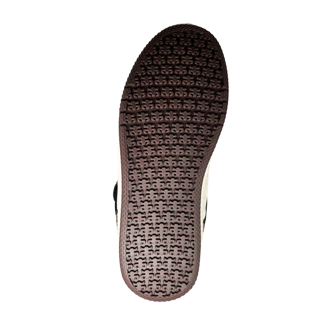 GRASSHOPPER EMBOSSED BROWN SUEDE