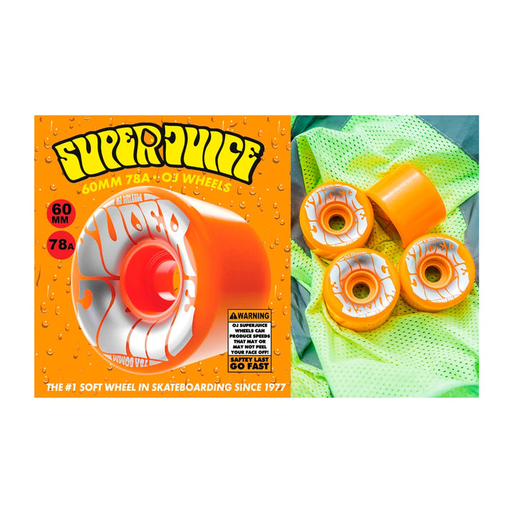 OJ SUPER JUICE NEONORANGE 60mm 78a