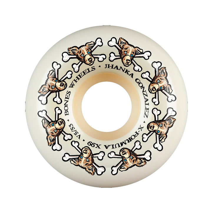 X-FORMULA JHANKA VATO DOG SIDECUTS V5 53mm 99A スケートボード スケボー ウィール