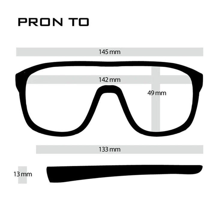 DANG PRON TO Black frame x Light Smoke PREMIUM LENS (半永久くもり止め加工/偏光度99%/ブルーライトカット/ハードコート付き) U1338-C01S01