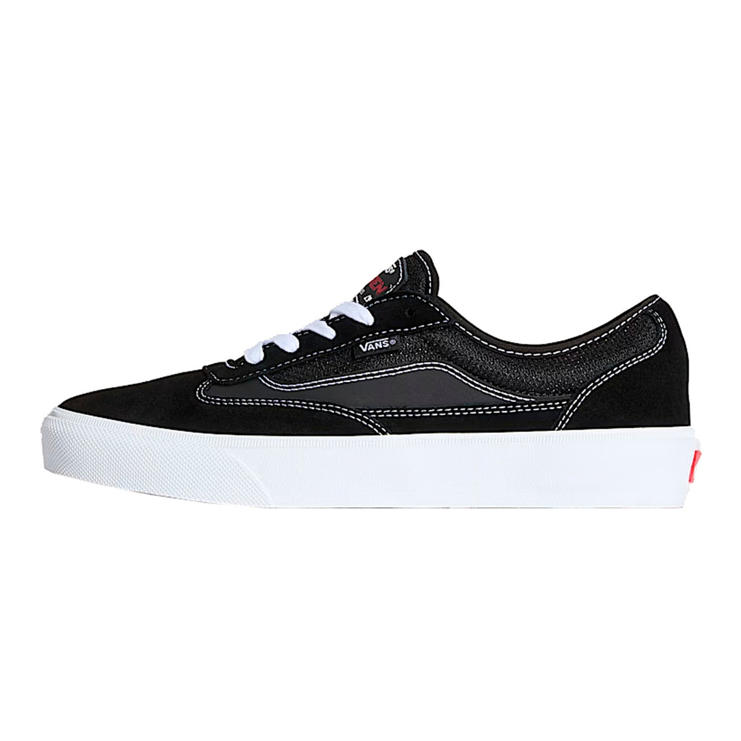 VANS SKATE CURREN CAPLES (カレン・ケープルズ) BLACK/WHITE スケートボード スケボー シューズ スケシュー スニーカー 靴 メンズ