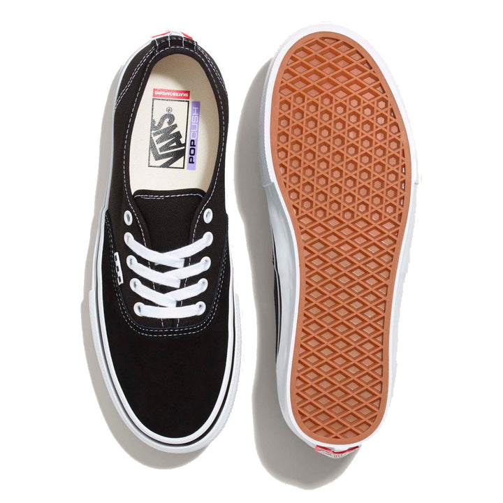 VANS SKATE AUTHNTIC スケート オーセンティック BLACK/WHITE スケートボード スケボー シューズ スケシュー スニーカー 靴 メンズ