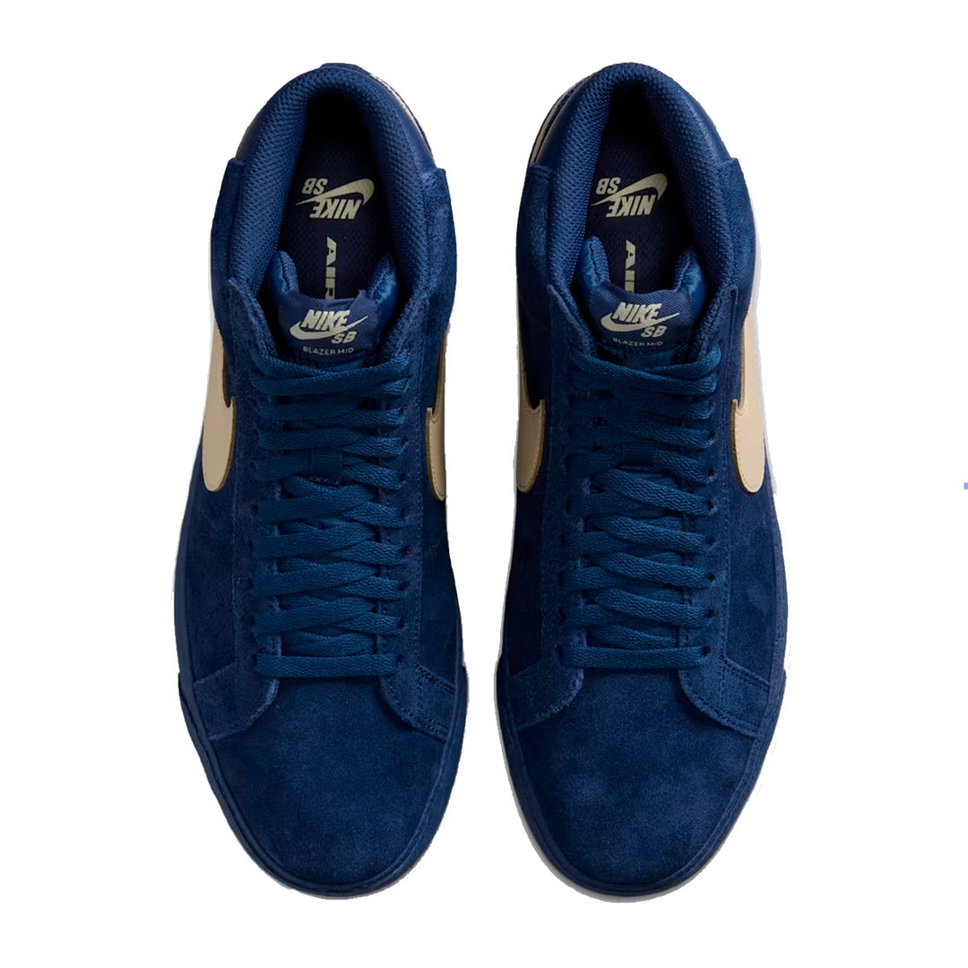 NIKE SB ZOOM BLAZER MID ( COASTAL BLUE/PALE YE ) IO0667-400