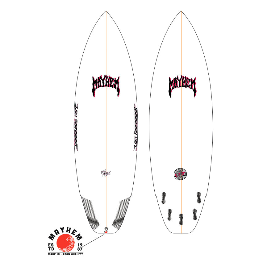 ★入荷★ RAD RIPPER (5.7” 28.25cl) MADE IN JAPAN QUALITY U4981-C01S01