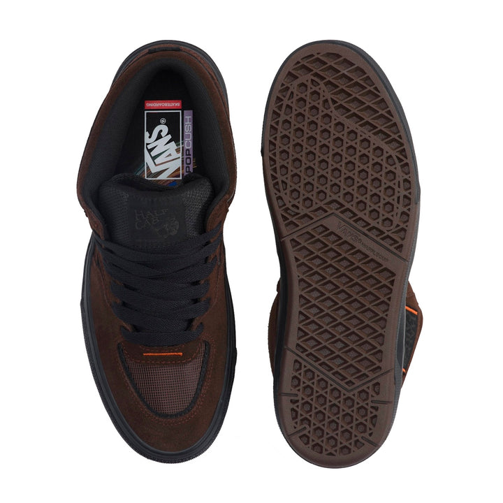 VANS SKATE HALF CAB WAFFLECUP Dick Rizzo ハーフキャブ ワッフルカップ BROWN/BLACK スケートボード スケボー シューズ スケシュー スニーカー 靴 メンズ