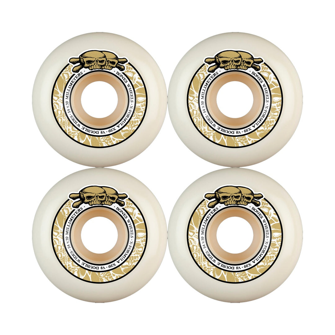 X-FORMULA DOUBLE WIDES V8 54mm 99A スケートボード スケボー ウィール