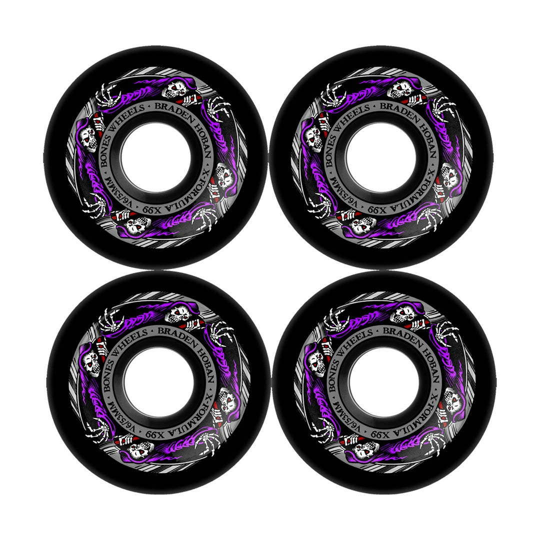 X-FORMULA HOBAN REAPER WIDECUTS V6 53mm 99A スケートボード スケボー ウィール