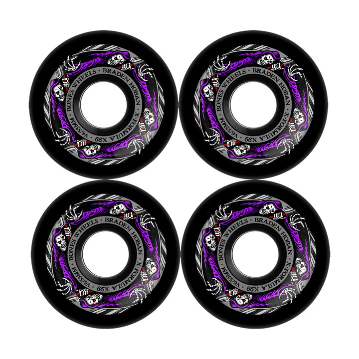 X-FORMULA HOBAN REAPER WIDECUTS V6 53mm 99A スケートボード スケボー ウィール